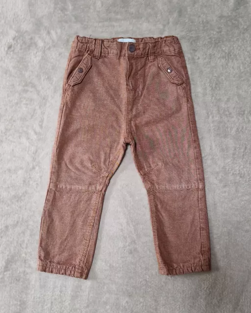 Pantalon marron Obaïbi 23 mois, très bon état