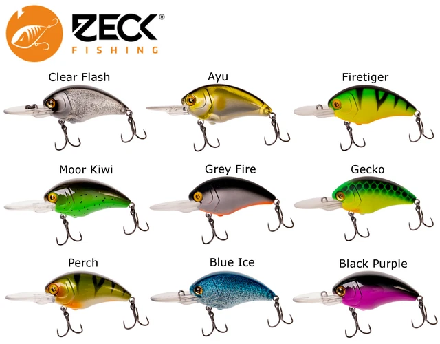 Zeck Danny 4,5cm - Wobbler schwimmend, Kunstköder für Forelle und Barsch