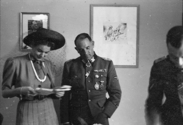 US WW2 PHOTO Dietrich Ardennes HJ Normandie Dday Utah Omaha para veste ...