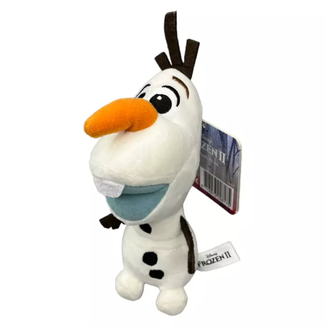 Walt Disney Frozen 2 Die Eiskönigin Schneemann Olaf Stofftier Plüsch 16cm Weiß