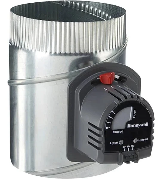 **BRAND NEW**Honeywell ARD14TZ Round Automatic Damper**IN THE BOX**