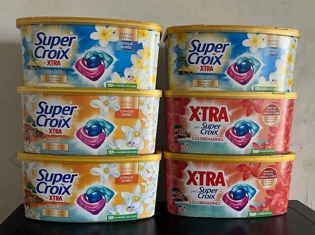 Super Croix Bora Bora - 25 Lavages (1.25L) - Lessive Liquide Parfumée