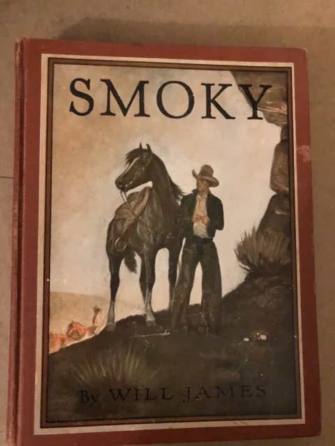 Smoky The Cow Horse by Will James; HC; No DJ;  1929