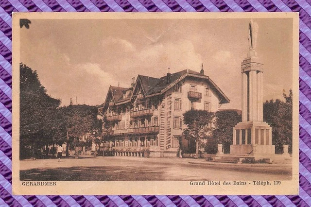 CPA 88 - Gerardmer - Large Hotel Of Bath