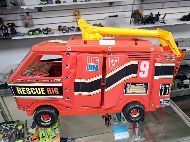 Jeep Big Jim Mattel 1978 - Véhicule Tout-terrain Vintage - À Compléter/occasion