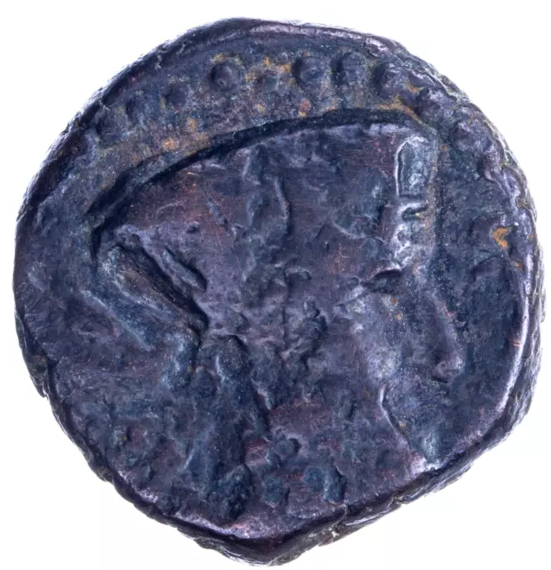 Gandhara Kushano-Sasanians Peroz I Kushanshah 245-270 AE Unit AIC 1965