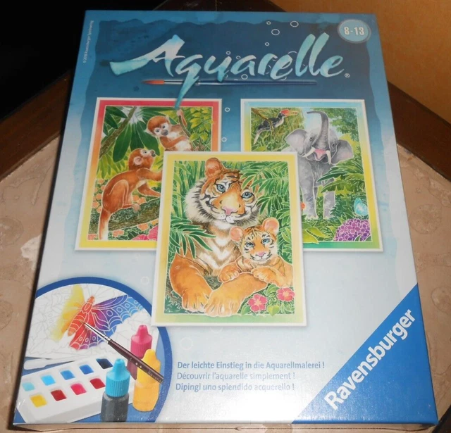 Simba Art und Fun 106334149 Lot de 2 Tableaux à Peindre, 40 x 29 cm, 16 x 13 cm, à partir de 3 Ans : Simba