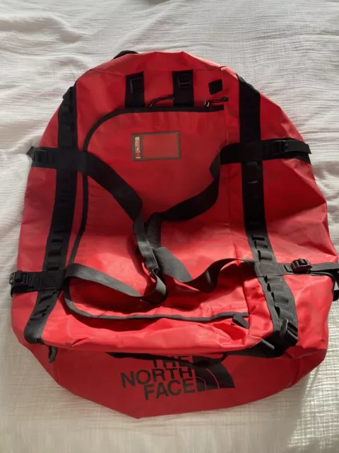 The North Face Red Base Camp Duffel Bag - X Large Used