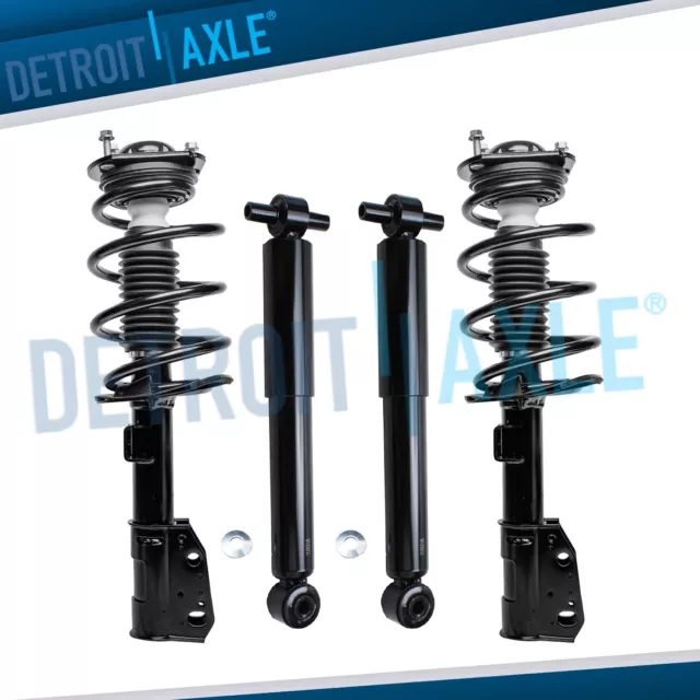 Front Strut Rear Shock for 2007 2008-2012 Chevy Traverse Enclave Acadia Outlook
