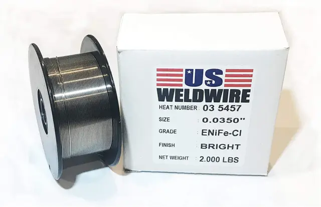 Enife-Cl .035" Nickel 55 Cast Iron MIG Welding Wire 2 Lb Spool