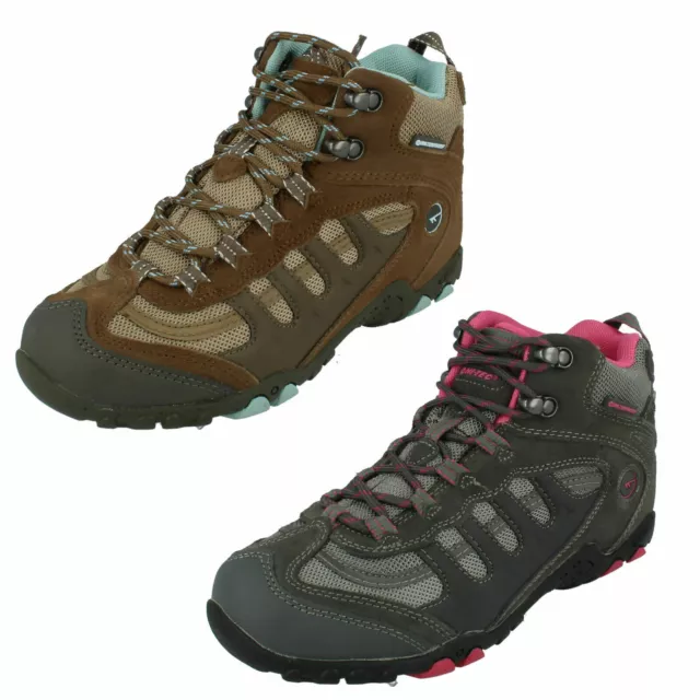 Ladies Hi-Tec  Penrith Mid WP Womens Lace Up Walking Hiking Boots