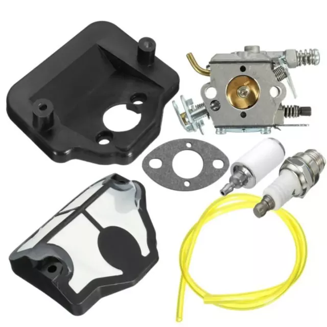 carburateur + Filtre d'air pour Tronçonneuse Husqvarna 36 41 136 137 141 142