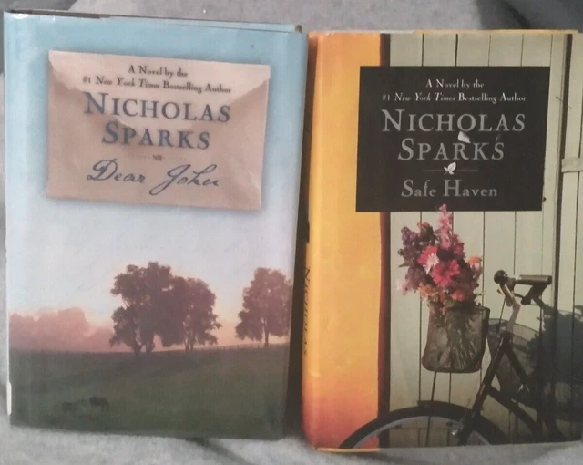 Safe Haven (2010 Hardcover and Dear John(2006 Hardcover)By Nicholas Sparks Combo