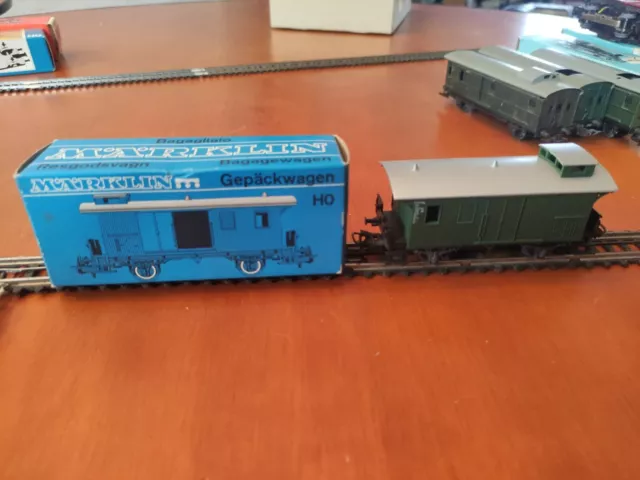 Märklin H0 Ovp 1:87 AC Gepäckwagen Waggon 4008