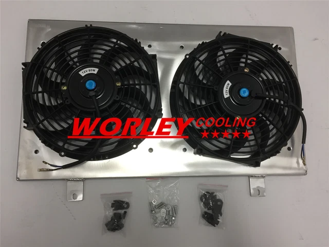 QLD-FOR NISSAN SKYLINE S13 CA18 R32 RB20 GTR GTS Aluminum Shroud and ...
