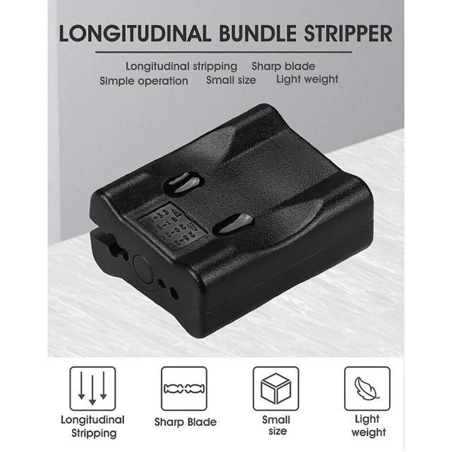 Stripper pacchetto longitudinale sverniciatrice cavo tubo sciolto fibra ottica 1,5-3,3 Y1U2
