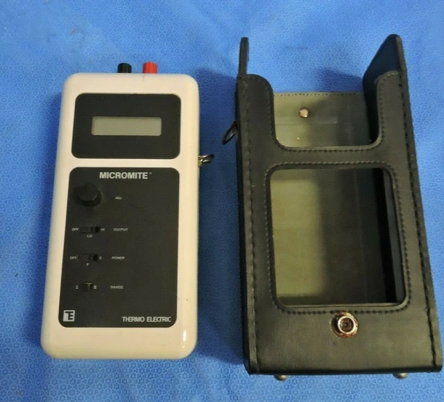 Thermo Electric Micromite Temperatura Termocoppia Calibratore Doppio Gamma &