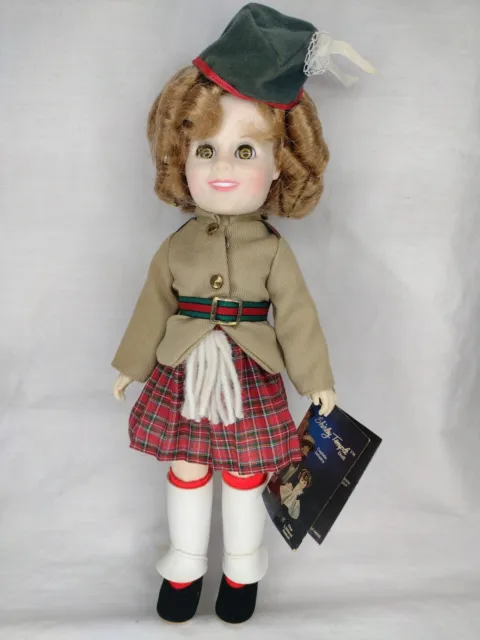 VINTAGE SHIRLEY TEMPLE DOLL "Wee Willie Winkie" BY IDEAL 1983 12 inch