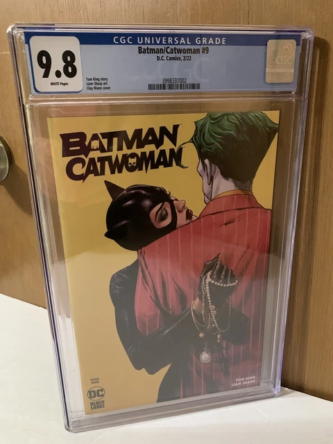 Batman Catwoman 9 CGC 9.8 🔥2022 DC Black Label Comics🔥Joker Cover App🔥