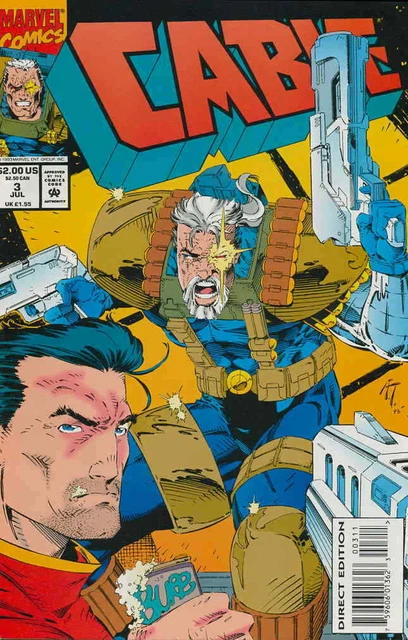 Cable #3 Marvel Comics July Jul 1993 (VFNM)