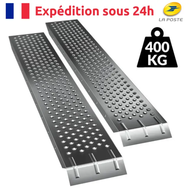 Rampes de Levage avec vérins intégrés, 4 Tonnes, lot de 2 pièces