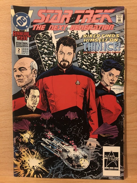 Star Trek Next Generation Annual #2 1991 DC Comics VF