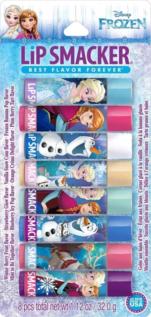 Lip Smacker best flavor forever flavor Lip Balm Party- Frozen Pack 8 pc