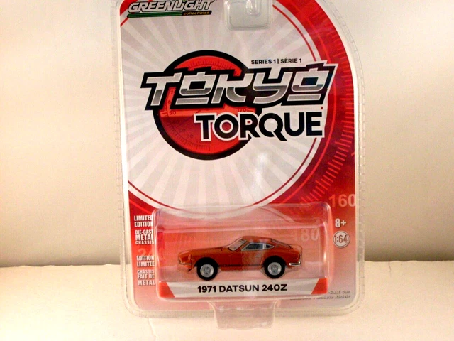 29880-E Greenlight Collectibles Tokyo Torque Series 1 2002 Nissan Skyline Gt R R34 Bayside Blue