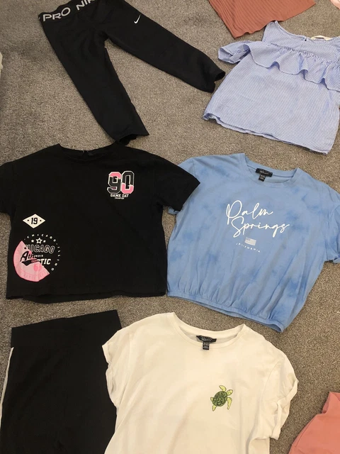 bundle girls spring clothes age 12-13 years New Look 915 H&M Nike 7