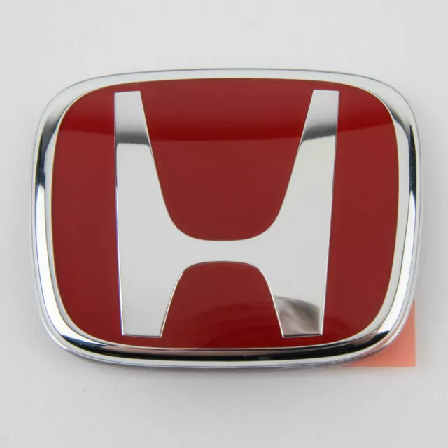 Genuine Style Front Red 75700Smte00 Emblem Civic Si Hatch Type R Fn2 2007-2011