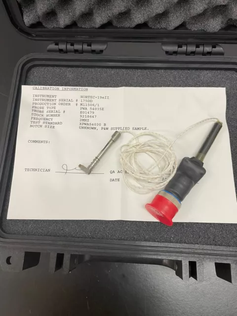 Staveley Eddy Current Surface Coil Probe for Aircraft Panels