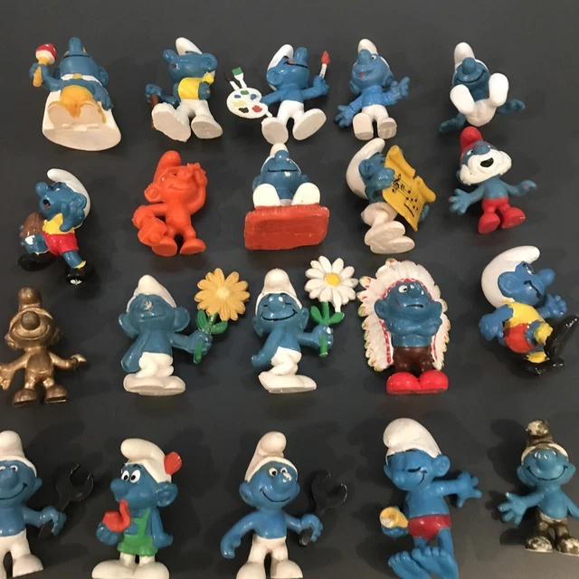 20 Schlümpfe / Sammlung / Konvolut