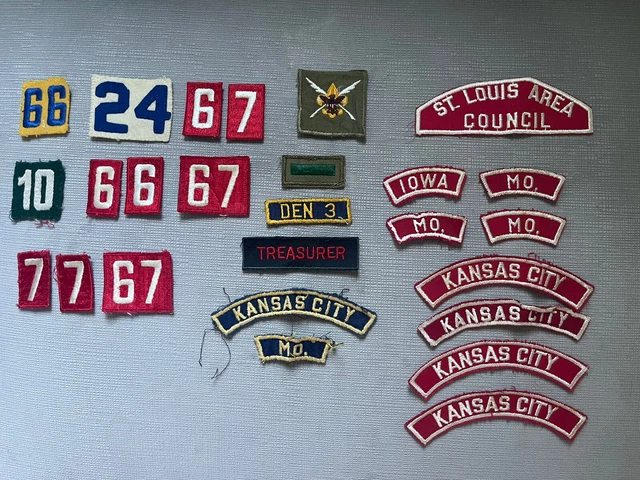 Lot of BSA Boy Scouts of America Patches - Kansas City / St. Louis Lot of BSA Boy Scouts of America Patches - Kansas City / St. Louis