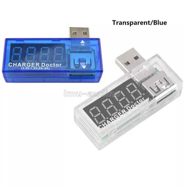 USB Charger Battery Doctor Mobile Power Detector Tester Voltage Current Meter