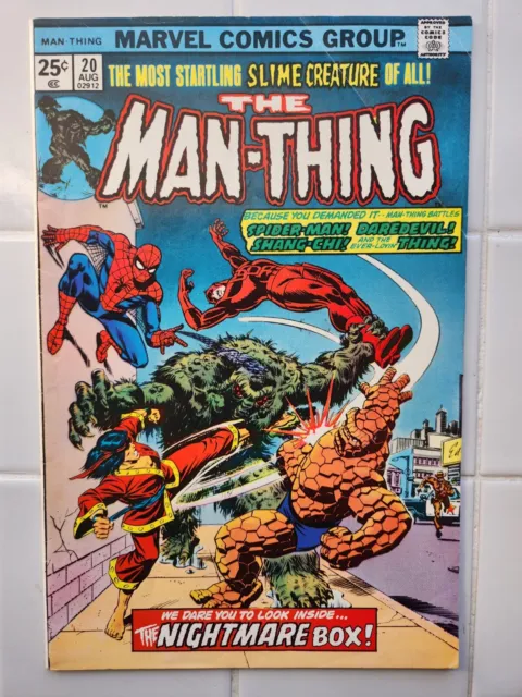 The Man-Thing #20 Marvel Comics (1975) SEE PICTURES FOR CONDITION