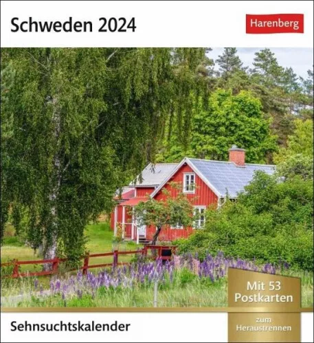 Schweden Sehnsuchtskalender 2024|Kalender