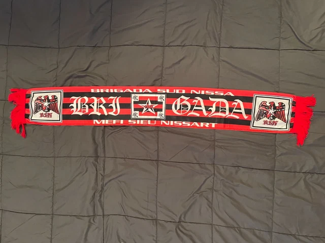 Écharpe Supporter OGC Nice - ULTRAS Brigade Sud | Accessoire Fan
