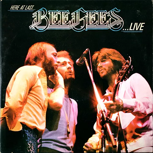 Here At Last ... Bee Gees Live Bee Gees 2-LP vinyl record (Double Album) UK