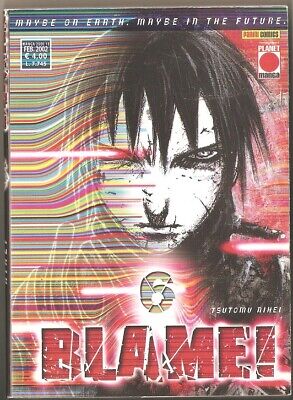 Fumetto Blame ! N° 6 Febbraio 2002 Tsutomu Nihei Planet Manga Panini Comics