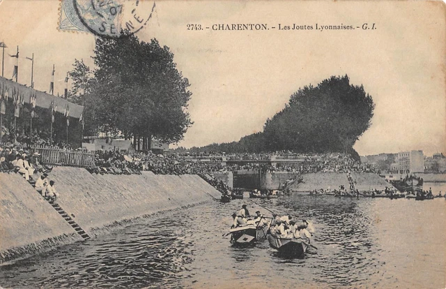 Cpa 94 Charenton / Les Joutes Lyonnaises