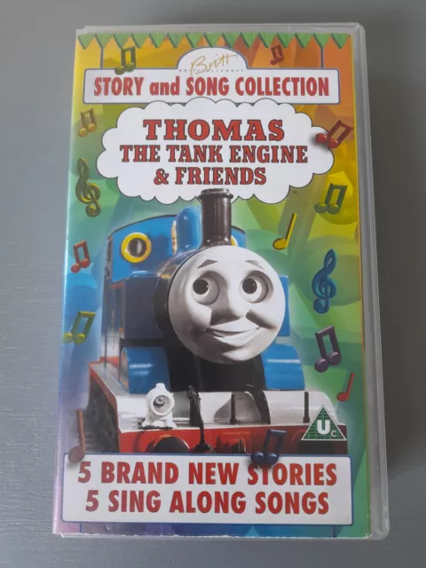 THOMAS THE TANK Engine And Friends - Story And Song Collection (VHS ...