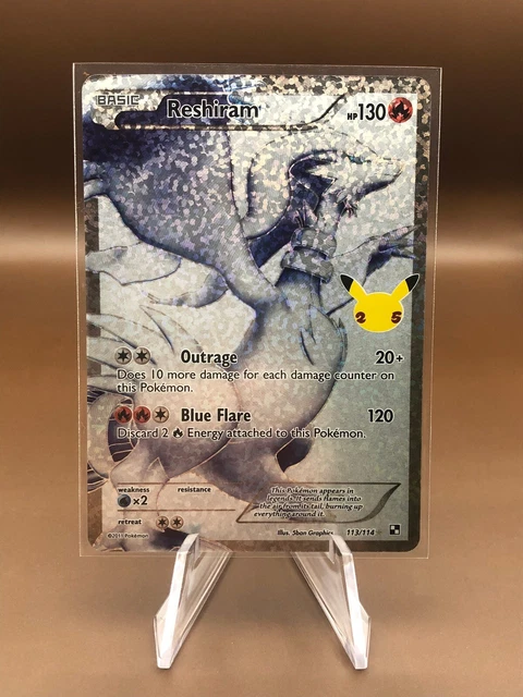 Pokemon Reshiram 113/114 - Celebrations: Classic Collection - Englisch