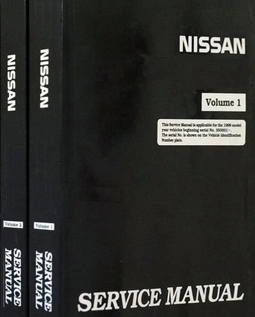 Nissan Maxima 2000-2003 Factory Repair Service Workshop Manual