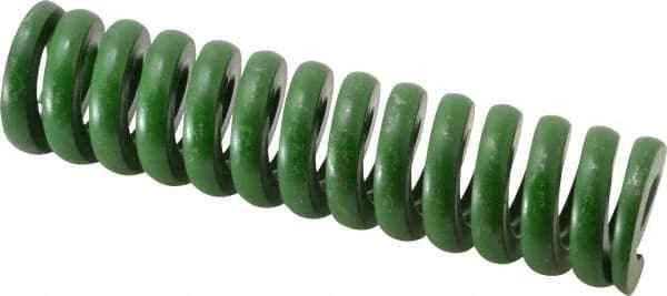 AS Raymond 106-724 Green Die Spring, 1-1/2" Hole Diam, 3/4" Rod Diam, 6" Length