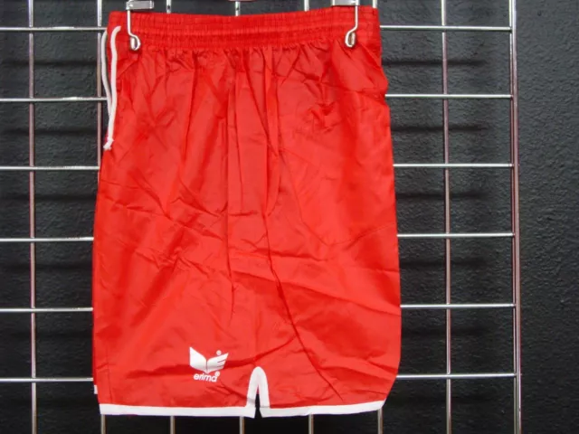 NEW Old Stock VINTAGE RETRO 80S 90S ERIMA Soccer Sports LONG Shorts RED S M XL