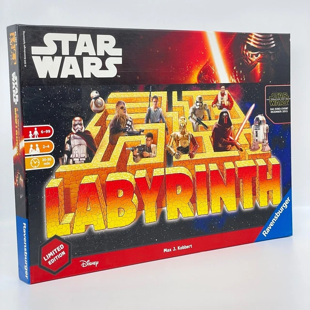 Labyrinth Star Wars Limitierte Edition 2015 - Ravensburger - TOP Zustand