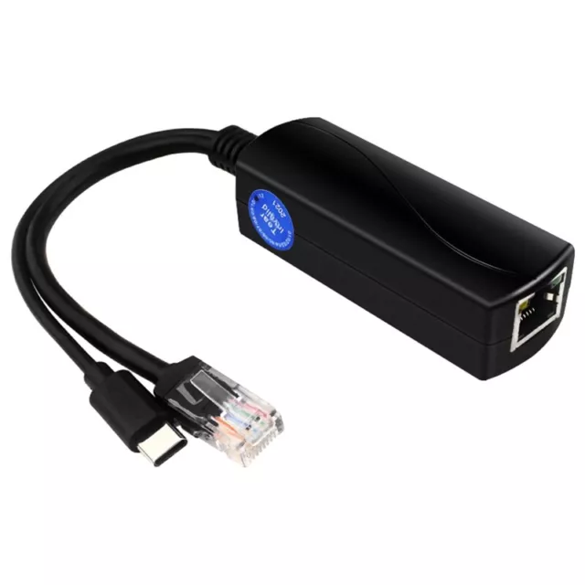 Gigabit PoE Splitter 5V 3A Power IEEE802.3af Power Over Ethernet Adapter