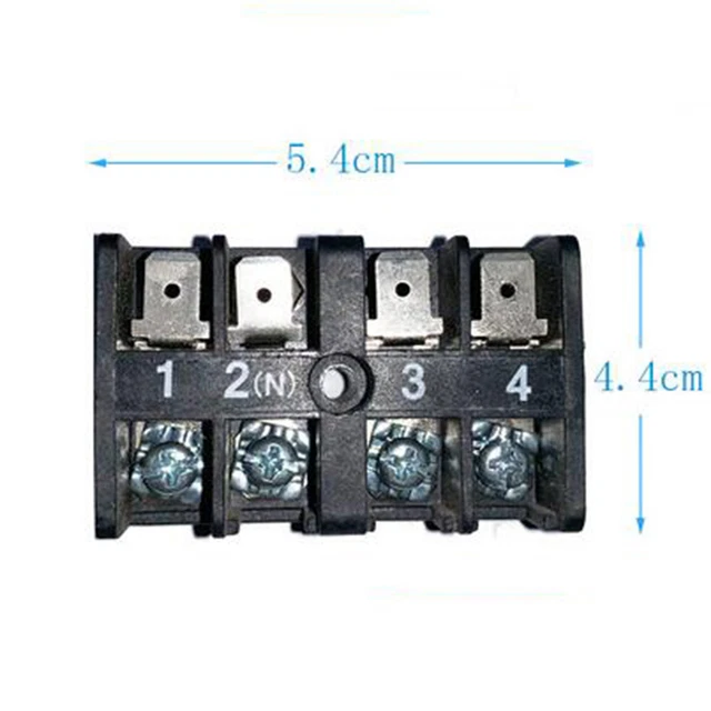 Row Wire Barrier Terminal Block Power Connections for Midea Air Conditioner