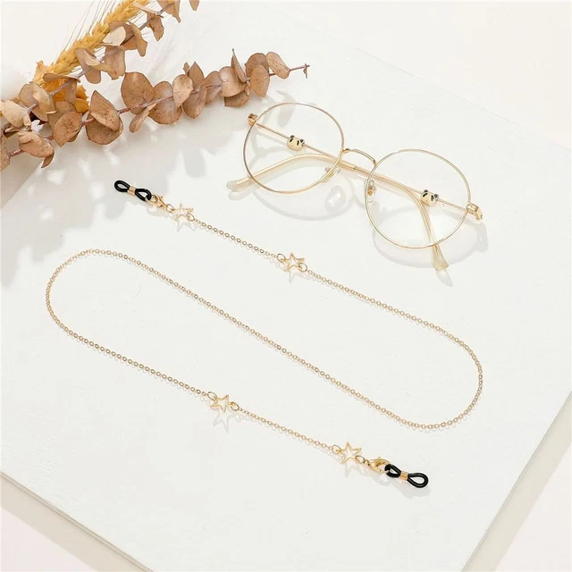 Máscara Cuerda Gafas Cordones Gafas de sol Cordones Gafas Cadenas Anteojos Correa