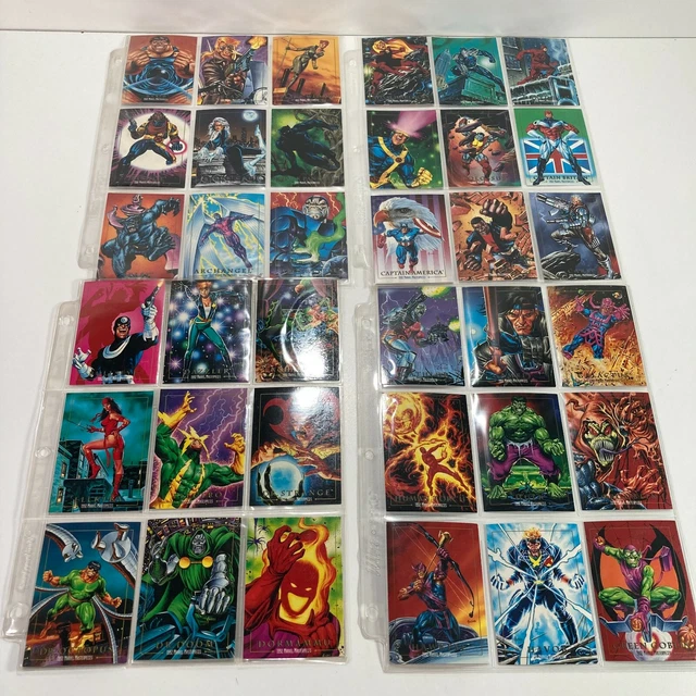 1992 SkyBox Marvel Masterpieces Joe Jusko Pick Your Card Lot Singles Loose
